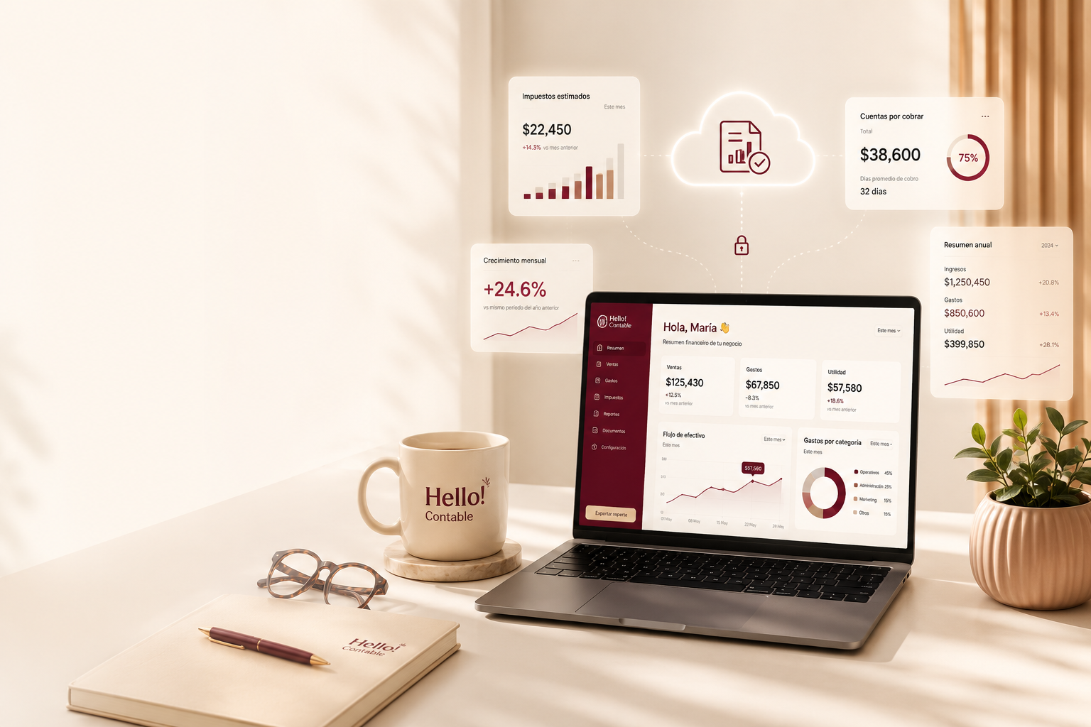 Hello! Contable Dashboard
